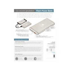 Flash Type-C 8000mAh Power Bank