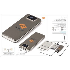 Sapphire 10000mAh Power Bank nd Torch