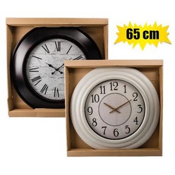 Clock Wall Qtz Round 