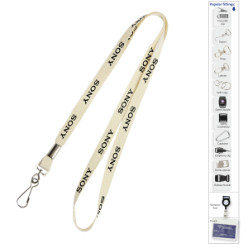 Cotton TwiII Lanyard