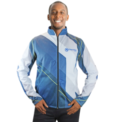 Mens Quinn Sublimated Brushed Fleece Jacket