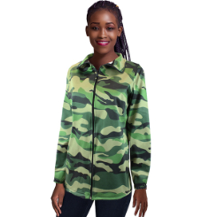 Ladies Softshell Camo Jacket