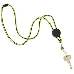 Nylon lanyard with metal hook