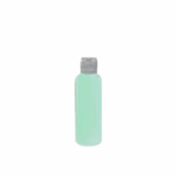 300ml boston bottle with flip top cap bubble bath