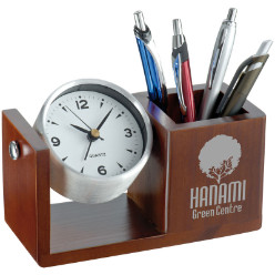 Elegant Aluminium Desk Clock