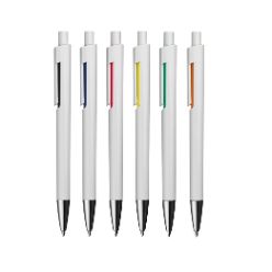 Plastic White Ball Pen