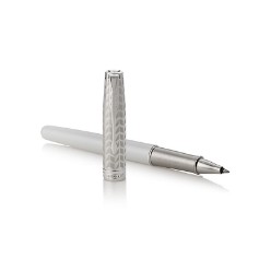 Parker Sonnet Rollerball Pen-Metal & Pearl CT