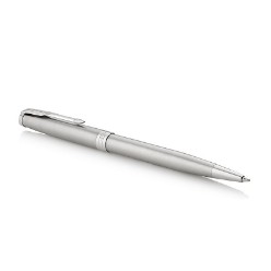 Parker Sonnet Ballpoint Pen-Stainless Steel CT