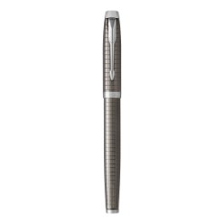 Parker IM Fountain Pen-Premium Dark Espresso Chiselled CT