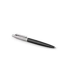 Parker Jotter Ballpoint Pen-Premium Tower Grey Diagonal CT