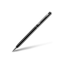 Metal pen, Contains black German-manufactured ink, Metal