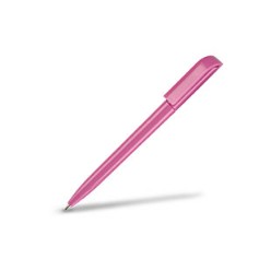 Sleek and stylish pen that features plastic pen barrel, twist action and contains black German-manufactured ink. Plastic