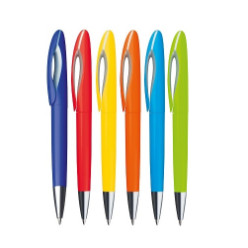 M/Plastic Ballpoint Pen in bright colours