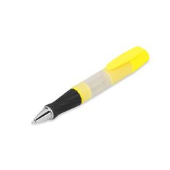 Pen, highlighter set with concealed holder for paper clips