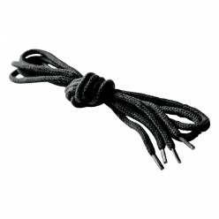 100% Polyester, Sealed ends to avoid fraying / hard wearing to secure tight hold on shoe / Extreamely durable polyester laces