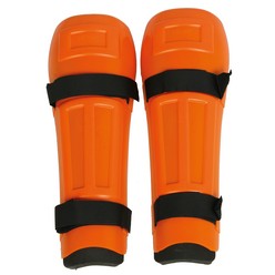 Shin pads plastics