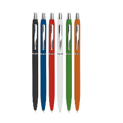 S/Metal Ballpoint Pen - rubber-feel finish!