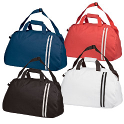 210D polyester sports / overnight bag.